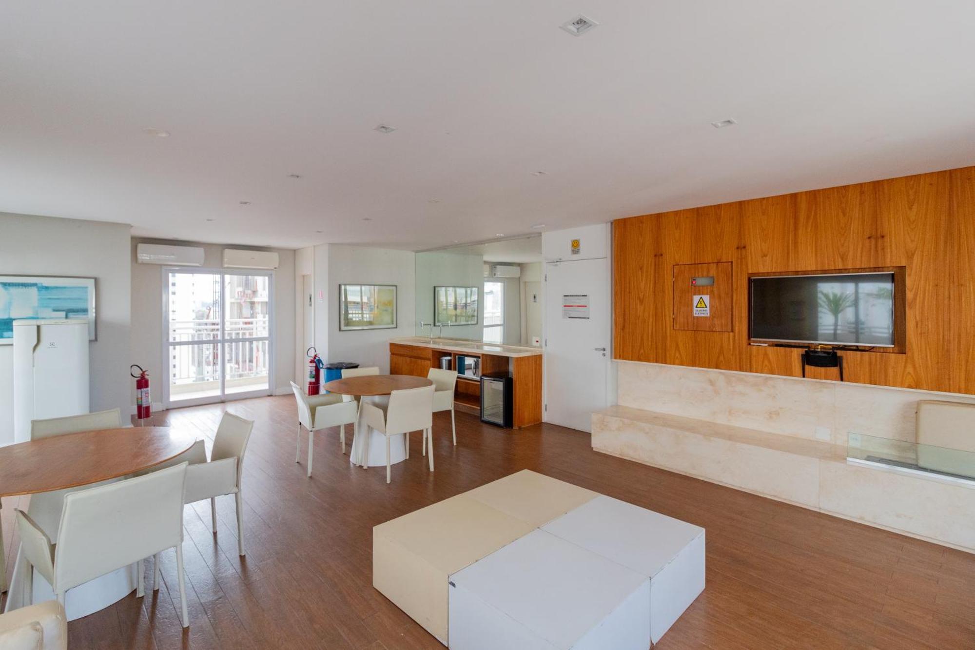 Apt 1 Dormitorio - Alto Da Boa Vista - Com Ar Condicionado, Wifi, Estacionamento, Otima Localizacao, Proximo Metro E Principais Avenidas Da Zona Sul De Sp Apartment São Paulo Luaran gambar