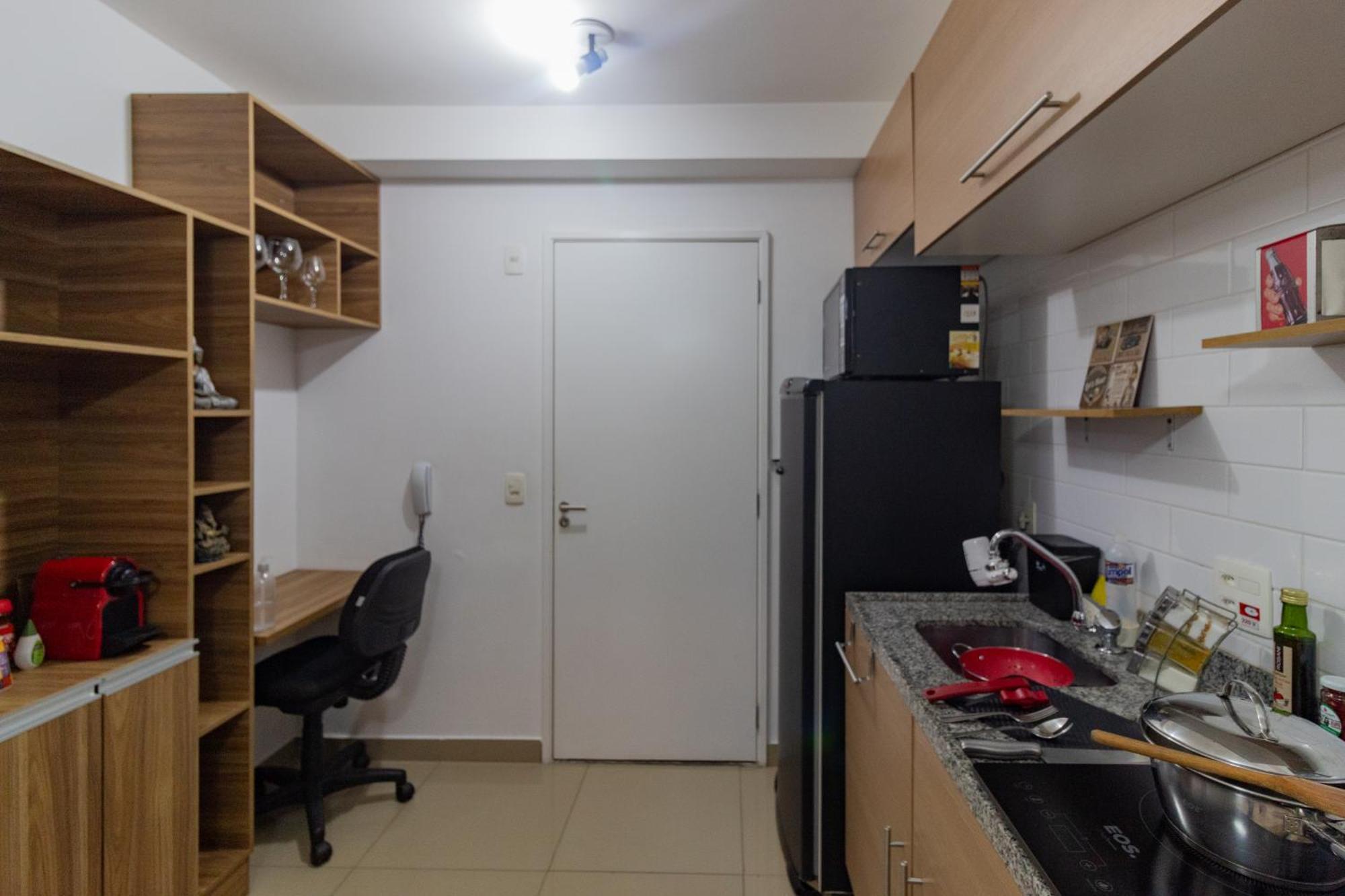 Apt 1 Dormitorio - Alto Da Boa Vista - Com Ar Condicionado, Wifi, Estacionamento, Otima Localizacao, Proximo Metro E Principais Avenidas Da Zona Sul De Sp Apartment São Paulo Luaran gambar