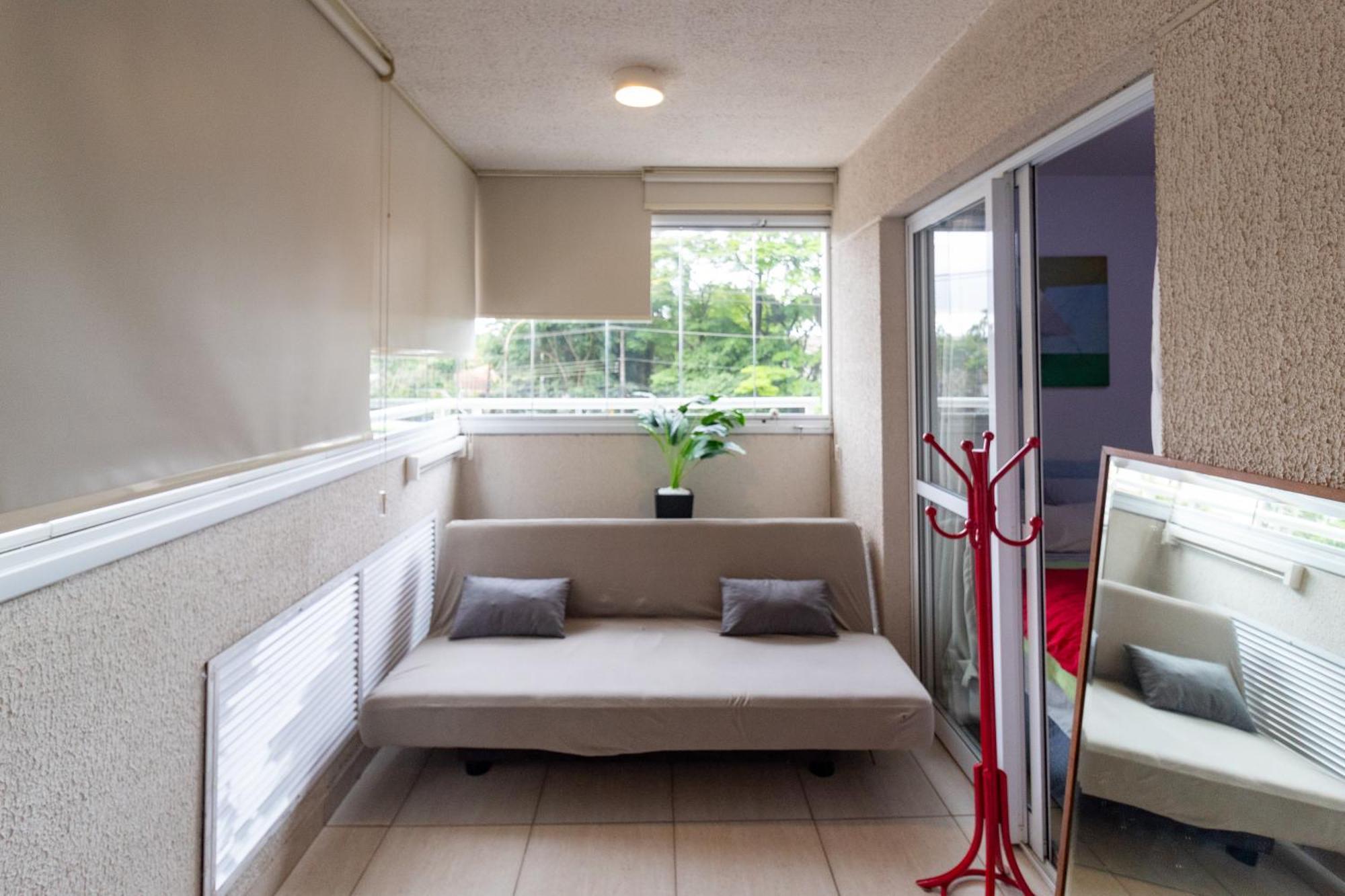 Apt 1 Dormitorio - Alto Da Boa Vista - Com Ar Condicionado, Wifi, Estacionamento, Otima Localizacao, Proximo Metro E Principais Avenidas Da Zona Sul De Sp Apartment São Paulo Luaran gambar