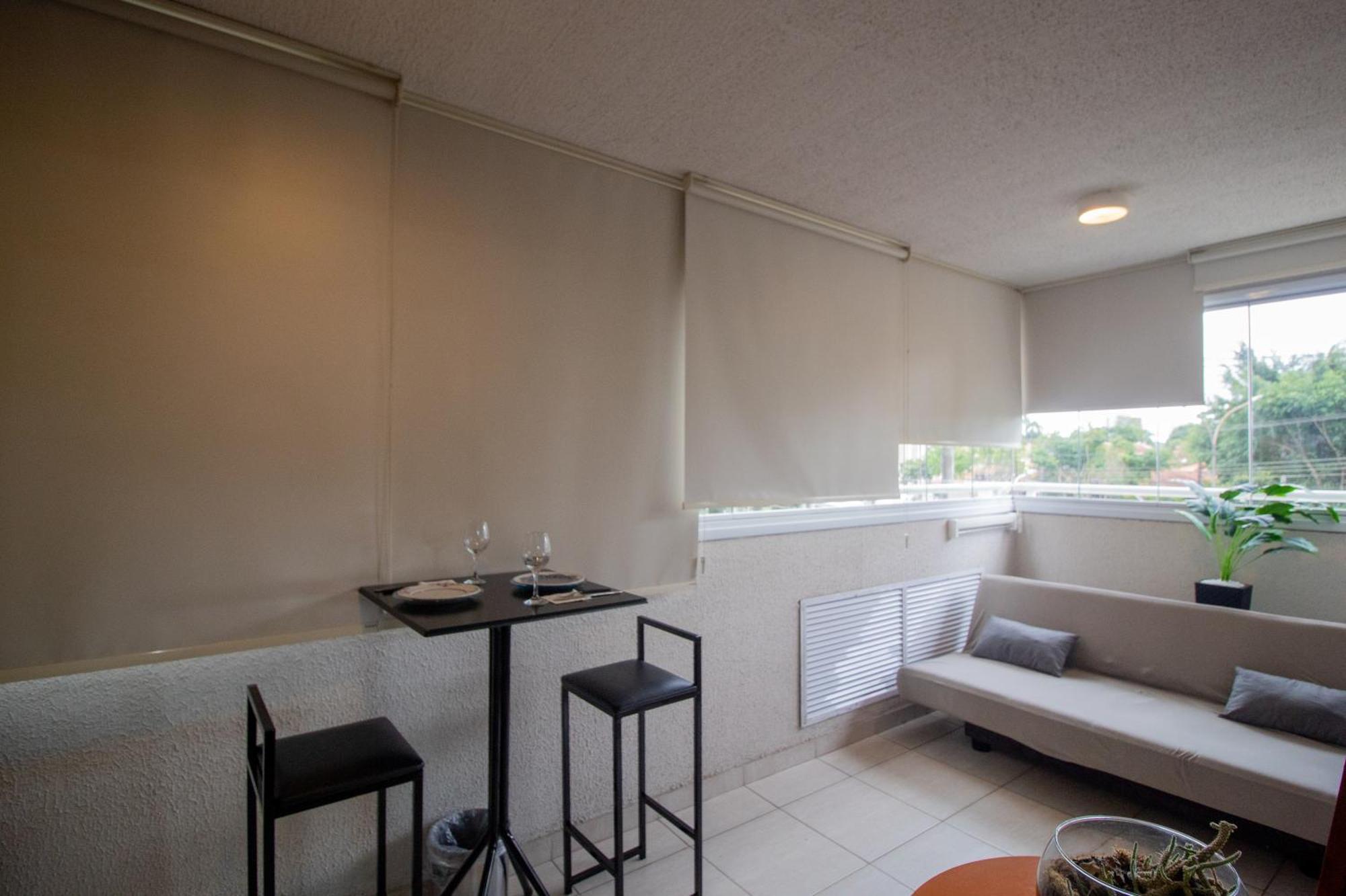 Apt 1 Dormitorio - Alto Da Boa Vista - Com Ar Condicionado, Wifi, Estacionamento, Otima Localizacao, Proximo Metro E Principais Avenidas Da Zona Sul De Sp Apartment São Paulo Luaran gambar