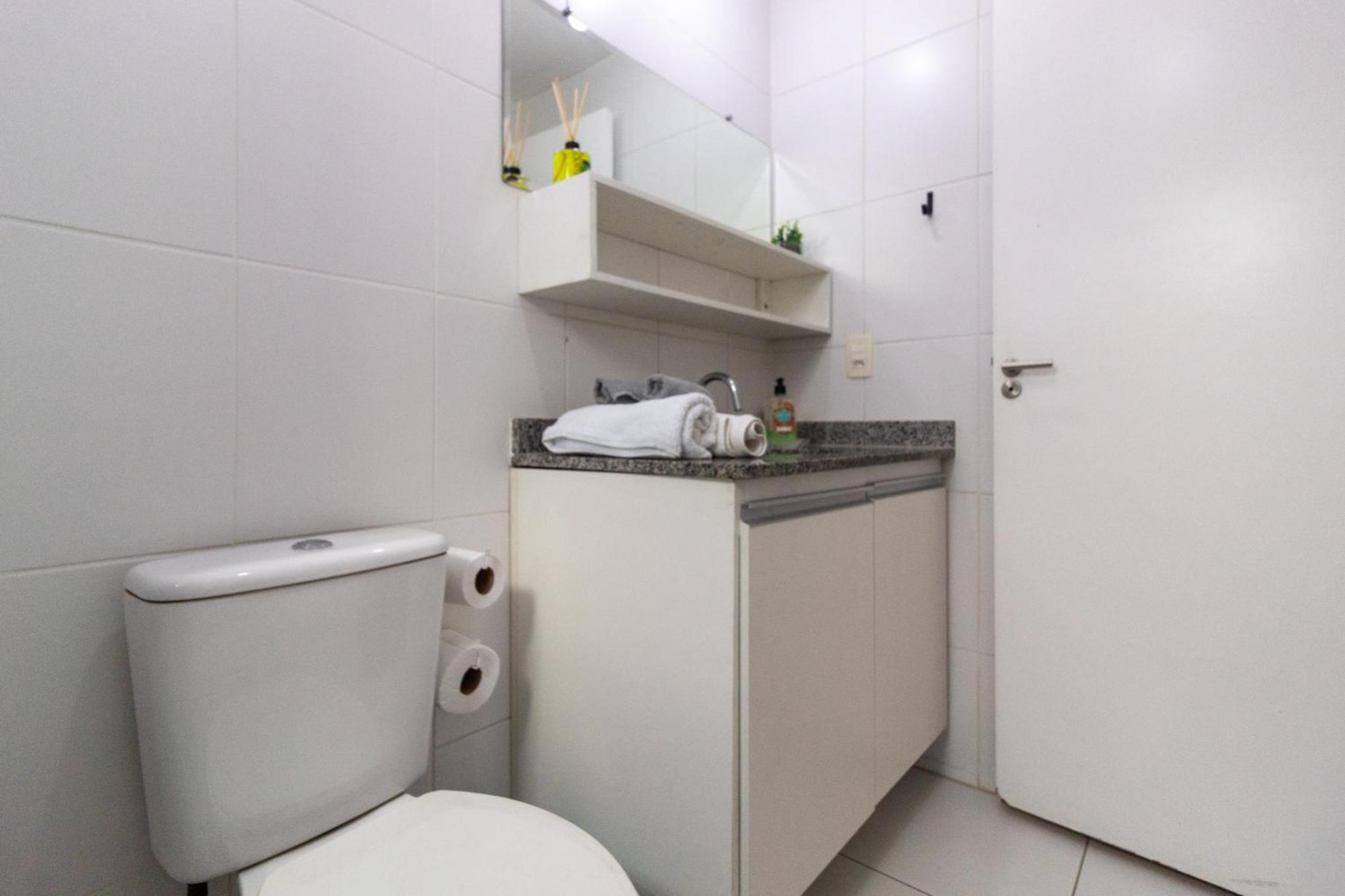 Apt 1 Dormitorio - Alto Da Boa Vista - Com Ar Condicionado, Wifi, Estacionamento, Otima Localizacao, Proximo Metro E Principais Avenidas Da Zona Sul De Sp Apartment São Paulo Luaran gambar